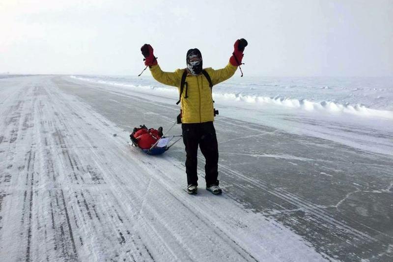 Tibi Ușeriu la ultramaraton, Foto: Hotnews