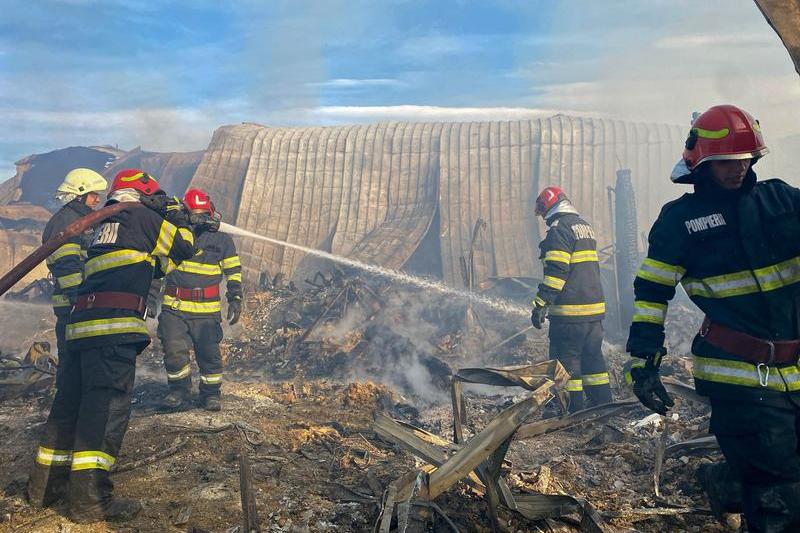 incendiu Ferma Dacilor, Foto: Handout / AFP / Profimedia