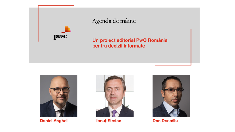 Daniel Anghel, Ionuț Simion, Dan Dascălu, Foto: PwC România