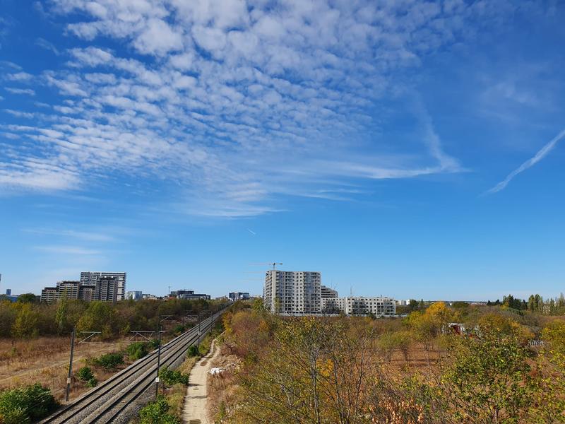 Construcții noi, șantiere în curs și terenuri încă neatinse, în zona Pipera, Foto: Andrada Ghira / Panorama.ro
