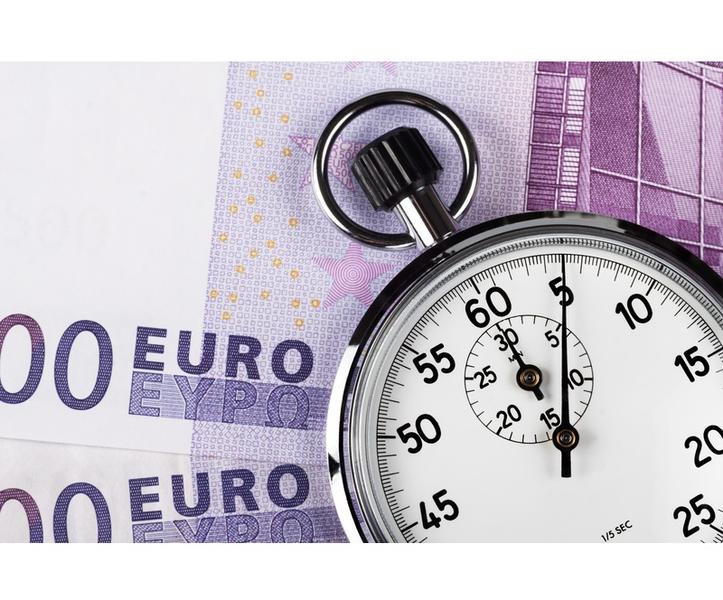 euro-bani-cronometru, Foto: Dreamstime