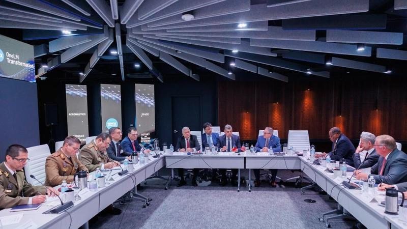 Intalnire Ciolacu-Lockheed Martin, Foto: Guvernul Romaniei