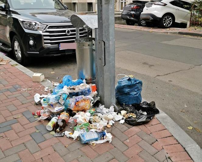 Gunoi pe strazile din Bucuresti, Foto: Adrian Ilincescu/ HotNews.ro