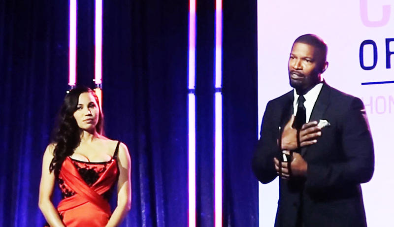 Prima aparitie in public a lui Jamie Foxx dupa accidentul din luna aprilie, Foto: Blackfilmandtv-Local News X-TMX / The Mega Agency / Profimedia