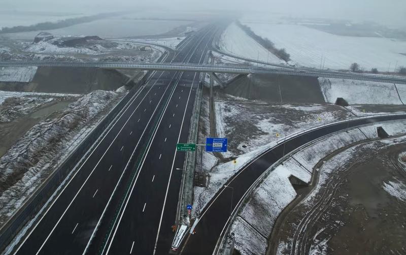 Autostrada A0 Sud - Tronsonul DN5 - DN6, Foto: Captura YouTube