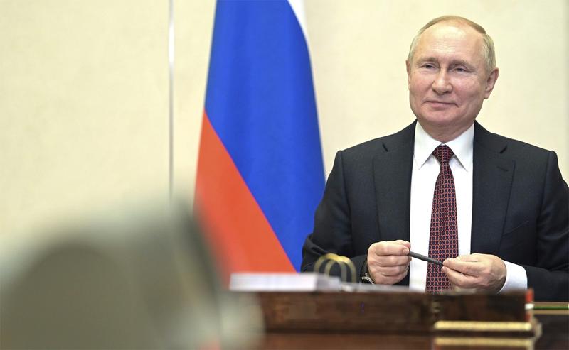 Vladimir Putin, Foto: Alexei Nikolsky-Kremlin Pool / Zuma Press / Profimedia Images