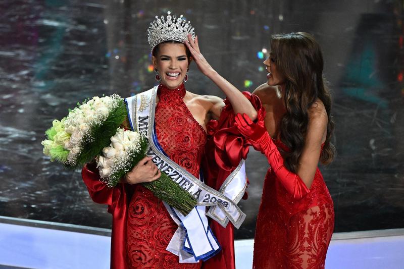 Ileana Marquez a câștigat titul de Miss Venezuela 2023, Foto: Federico Parra / AFP / Profimedia Images