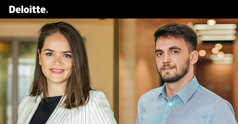 Denisa Simion, Elton Mata, Foto: Deloitte Romania