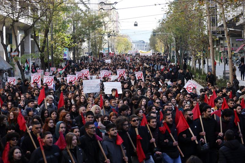 Protest al studentilor din Grecia, Foto: AA / Abaca Press / Profimedia Images