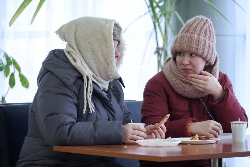 În Podolsk, oraș aflat la 30 de km de Moscova, locuitorii au fost lăsați în frig, Foto: Valery Sharifulin / TASS / Profimedia