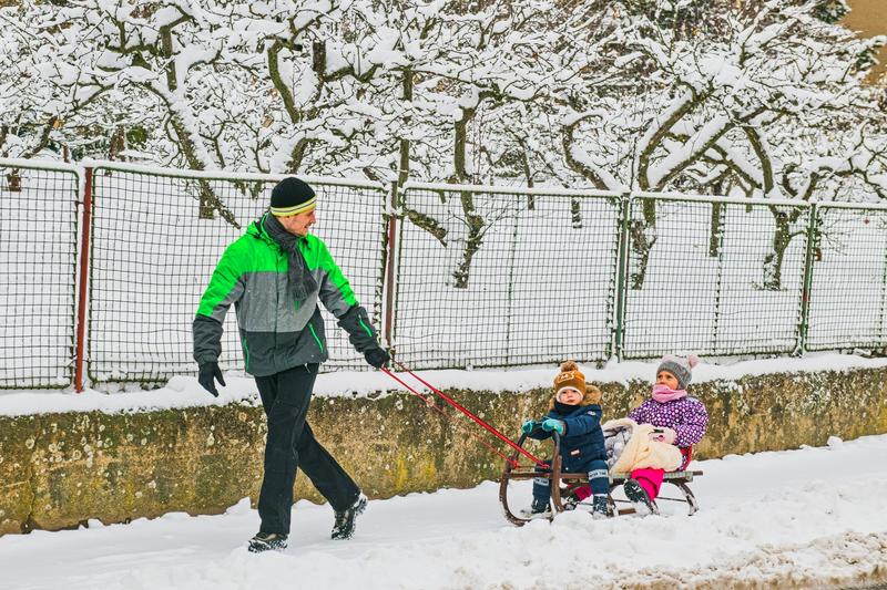 Cu sania, Foto: Uhlíř Patrik / ČTK / Profimedia