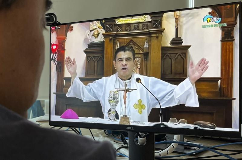 Episcopul Rolando Alvarez, Foto: Alan Putra / AFP / Profimedia Images