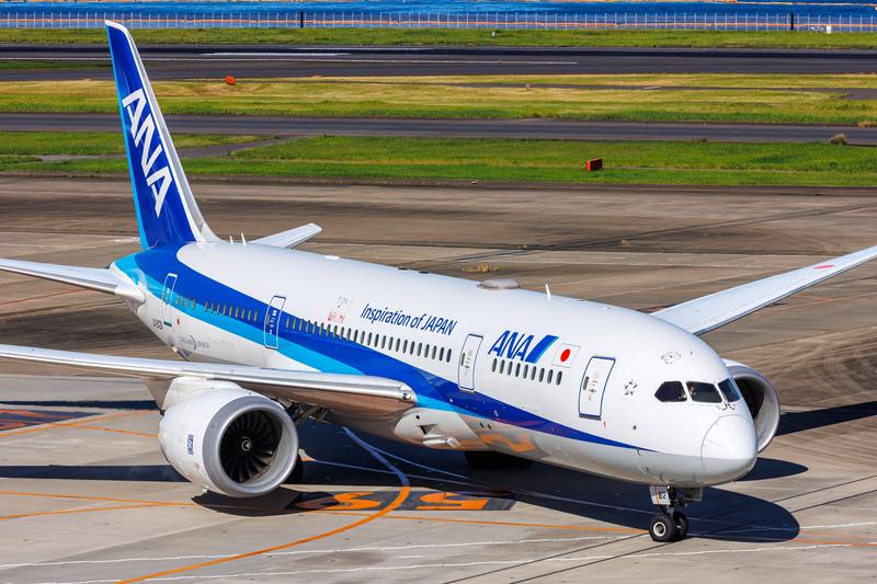 Avion All Nippon Airways în Tokyo, Foto: Markus Mainka / imago stock&people / Profimedia