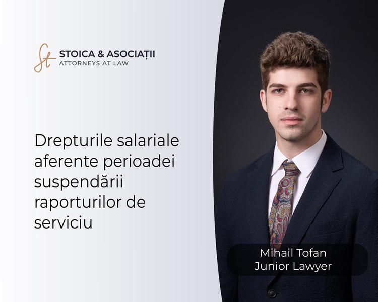 Mihail Tofan, Foto: STOICA & ASOCIATII