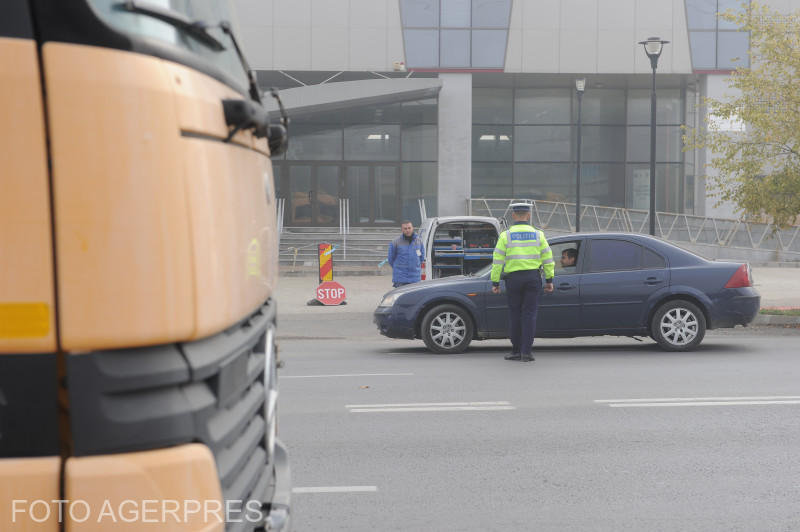 Control poliția rutieră - imagine generica, Foto: AGERPRES