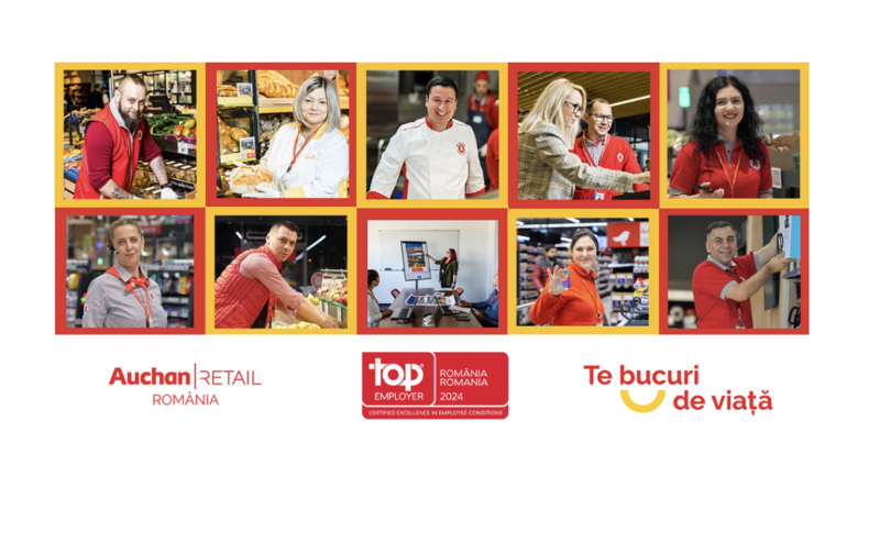 Auchan Top Employer 2024, Foto: Auchan Romania