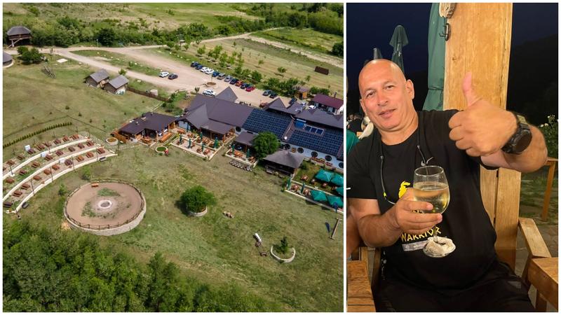 Cornel Dinicu, patronul Fermei dacilor, se află în arest preventiv de la începutul anului, Foto: Colaj fanatik.ro