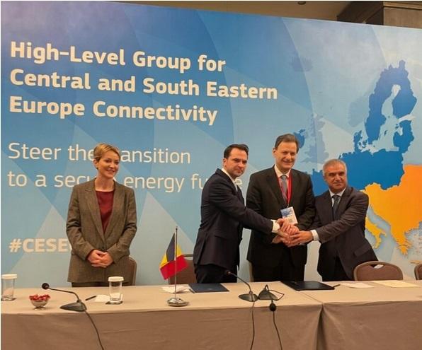 Declaratie intentie Romania- Bulgaria- Grecia, Foto: Ministerul Energiei