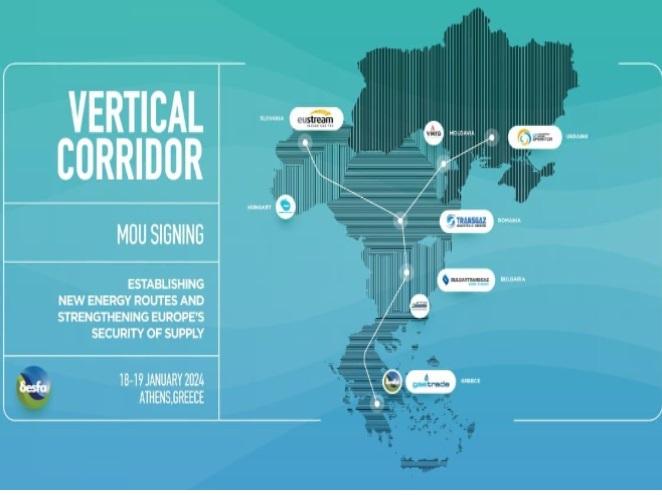 Coridorul vertical, Foto: Transgaz