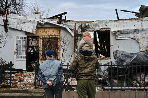 Rușii au distrus, în 1 ianuarie, Muzeul Roman Șuhevici din Liov, Foto: Anastasiia Smolienko / Avalon / Profimedia