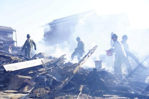 Cutremur puternic în Japonia, în 1 ianuarie, Foto: Fuminori Ogane / AP / Profimedia