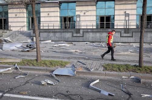 Atacuri în Kiev, Foto: Oleksii Chumachenko / AFP / Profimedia