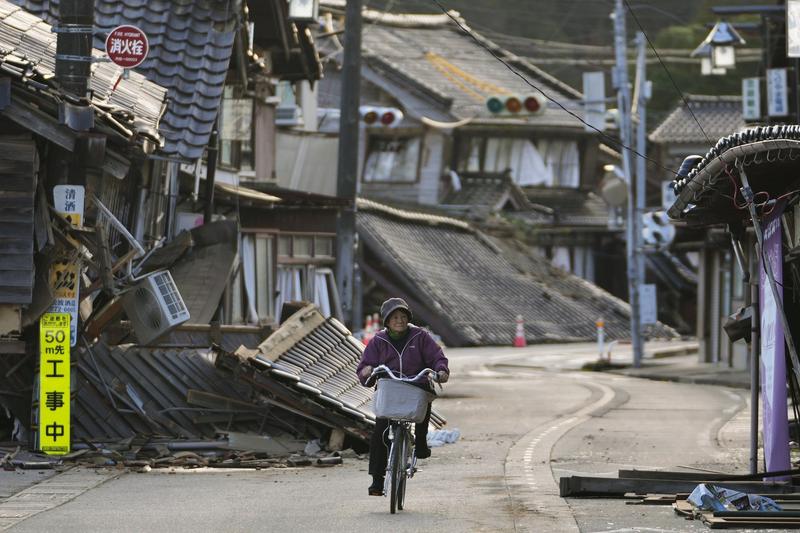 Cutremur puternic în Japonia, Foto: Hiro Komae / AP / Profimedia