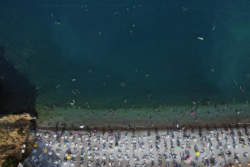 Plaja in Antalya, Foto: Mustafa Kaya / Xinhua News / Profimedia