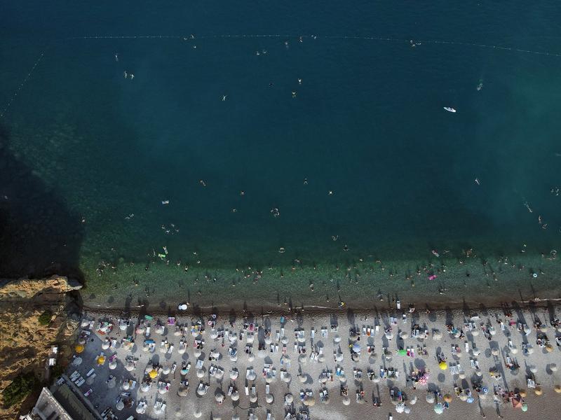 Plaja in Antalya, Foto: Mustafa Kaya / Xinhua News / Profimedia