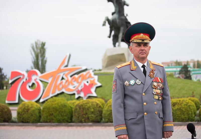 Vadim Krasnoselski, în Tiraspol, Transnistria, Foto: Artem Kulekin / Sputnik / Profimedia