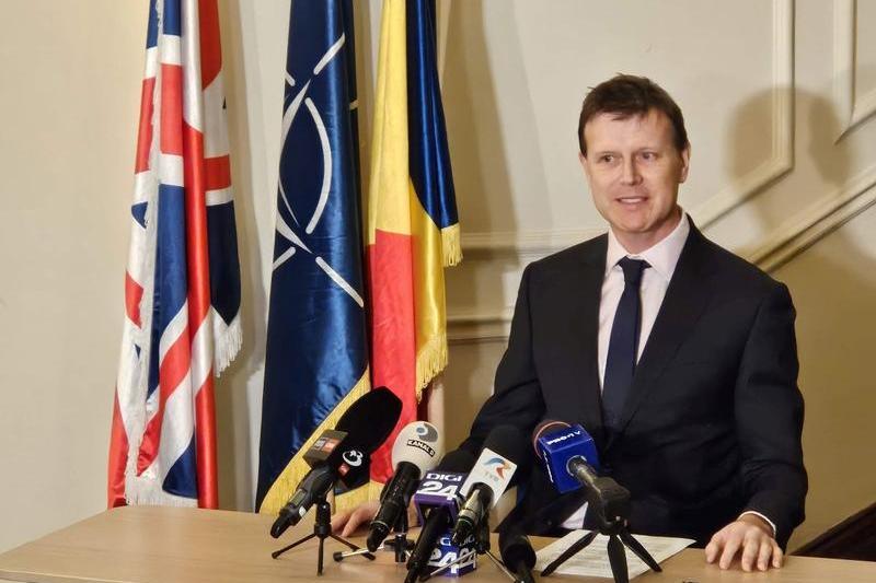 Giles Portman, ambasadorul britanic la Bucuresti, Foto: Vlad Barza / HotNews.ro