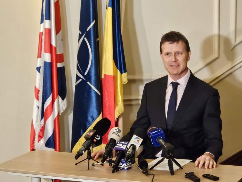 Giles Portman, ambasadorul britanic la Bucuresti, Foto: Vlad Barza / HotNews.ro