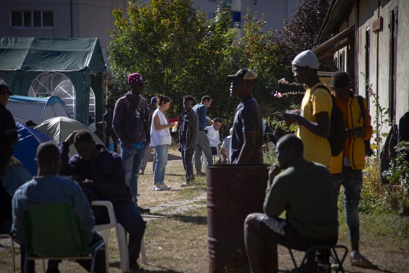 Tabara de refugiati in Franta, Foto: Thibaut Durand / AFP / Profimedia Images