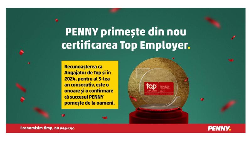 Angajator de Top 2024, Foto: PENNY România