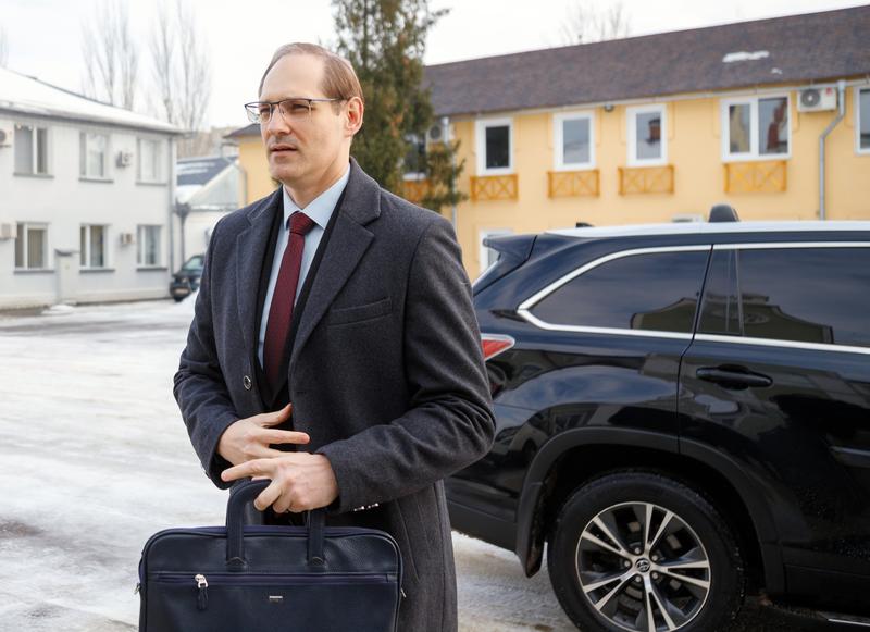 Așa-zisul ministru de externe din Transnistria, Vitaly Ignatiev, Foto: Artem Kulekin / Sputnik / Profimedia