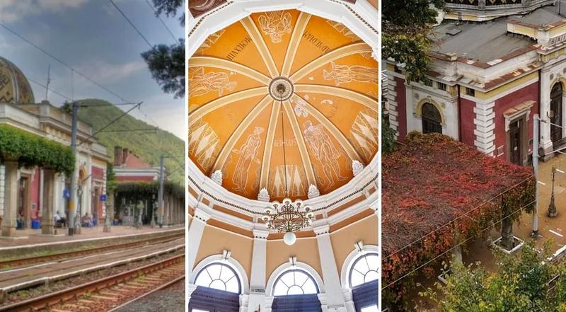 Cea mai frumoasă gară din România, Foto: Colaj fanatik.ro
