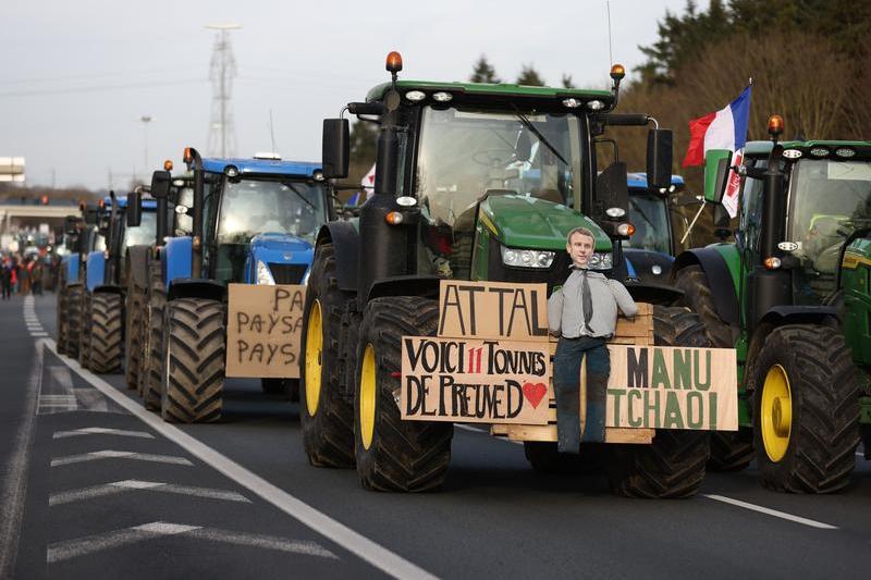 fermieri francezi blocheaza autostrazi, Foto: Tom Nicholson / Shutterstock Editorial / Profimedia Images