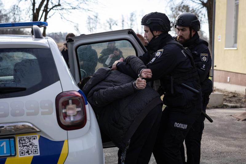 Poliția din Ucraina, Foto: SOPA Images / Sipa Press / Profimedia