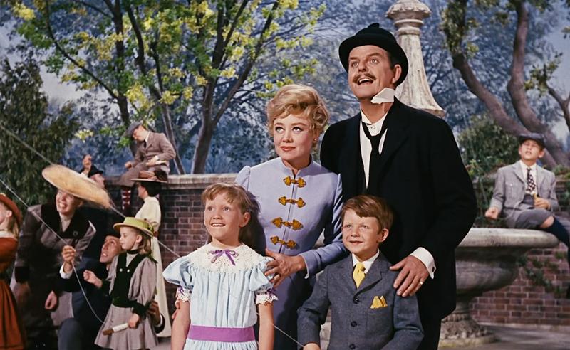 Glynis Johns, David Tomlinson , Karen Dotrice și Matthew Garber în Mary Poppins - 1964, Foto: Supplied by LMK / Landmark / Profimedia
