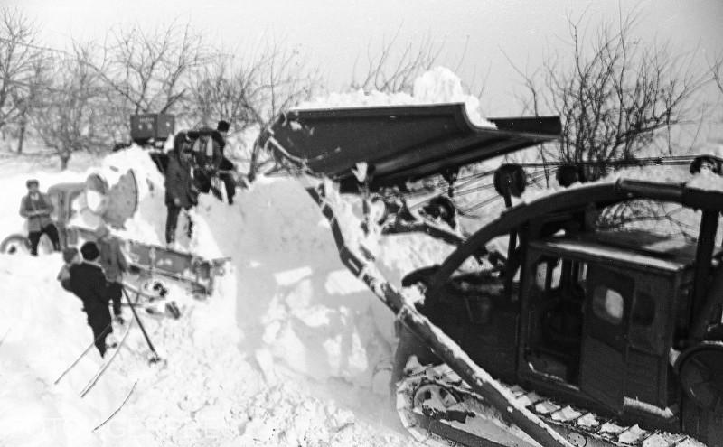 Iarna in Bucuresti in 1954, Foto: Agerpres