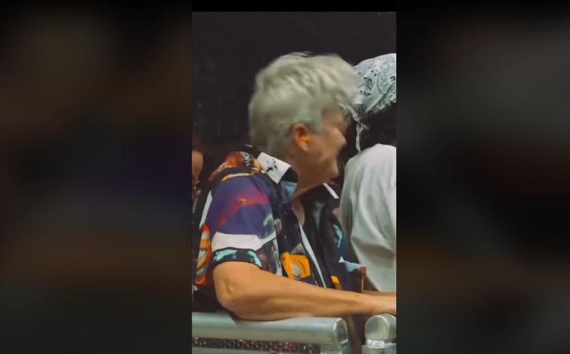 Lauri Norris la concertul trupei americane Shinedown, Foto: Captură TikTok