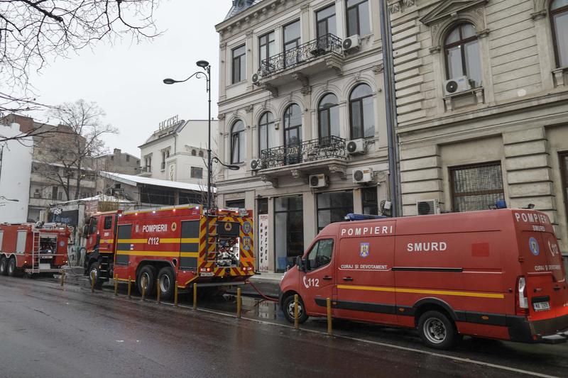 Incendiu Hostel , Foto: Inquam Photos / Octav Ganea