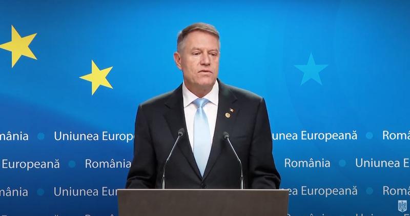 Klaus Iohannis la Bruxelles, Foto: Captura YouTube