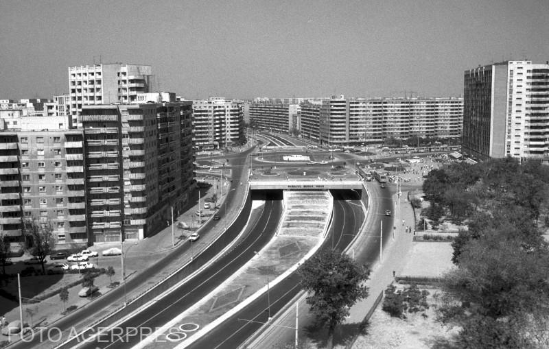 Pasajul Obor Bucuresti 1989, Foto: Agerpres