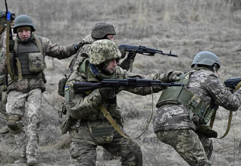 Soldați ucraineni, Foto: Genya SAVILOV / AFP / Profimedia
