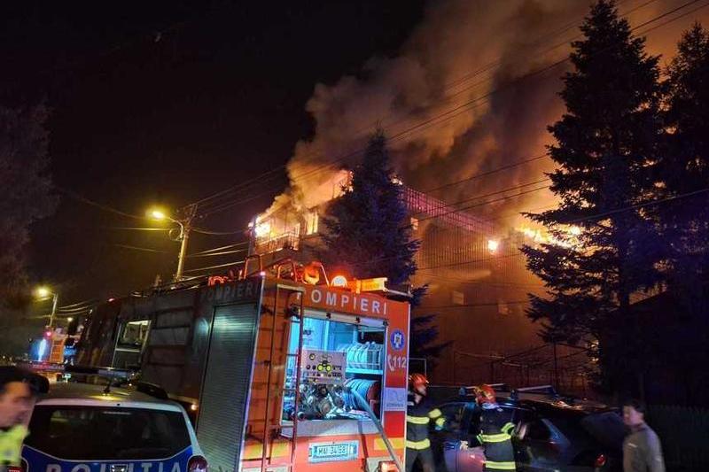 Incendiu in Bucuresti, Foto: ISU Bucuresti-Ilfov