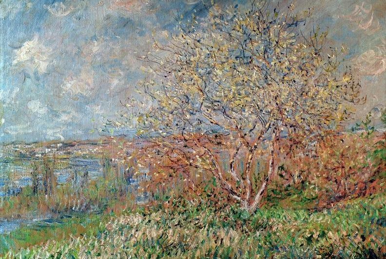 Lucrarea „Le Printemps” de Claude Monet, aflată în Musée des Beaux-Arts din Lyon, Foto: Leemage / AFP / Profimedia Images