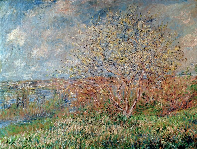 Lucrarea „Le Printemps” de Claude Monet, aflată în Musée des Beaux-Arts din Lyon, Foto: Leemage / AFP / Profimedia Images