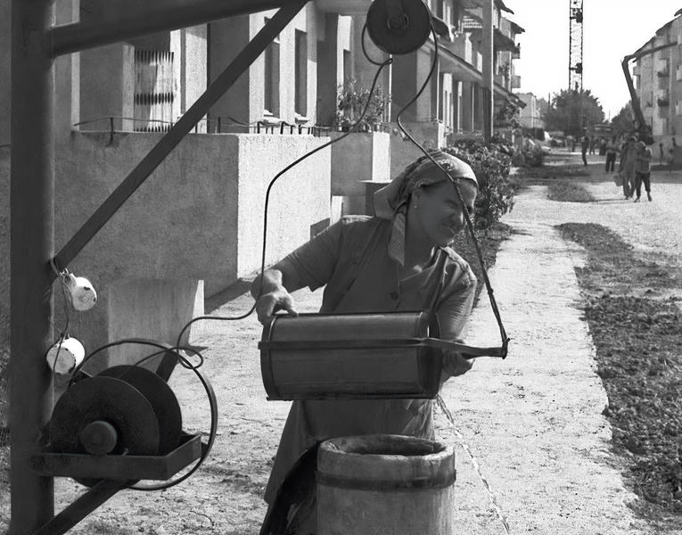 Comuna Bragadiru în 1988, Foto: Agerpres (editat)