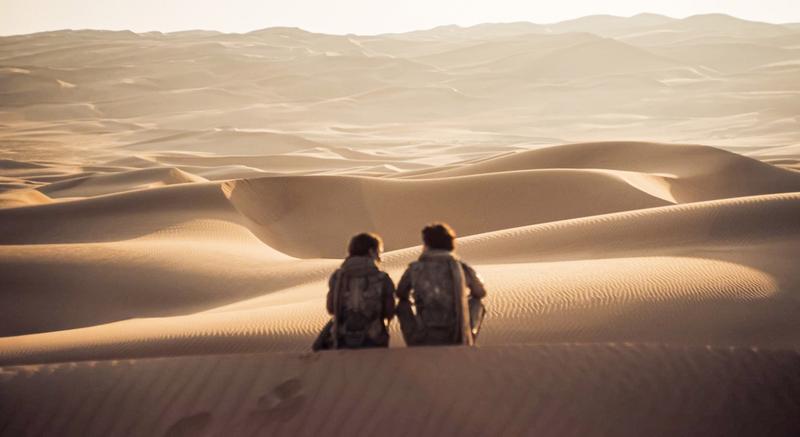 Timothee Chalamet si Zendaya intr-o secventa din „Dune: Part Two”, Foto: LMK / Landmark / Profimedia Images